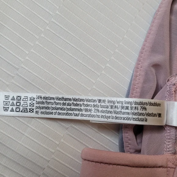 Victoria Sport Pink and Gray Sports Bra sz S - Picture 8 of 9